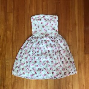 abercrombie kids strapless dress